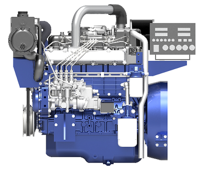 Судовой двигатель WP4.1C68-15
