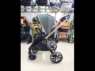 Детская коляска 3 в 1 Luxmom 788 Темно-зеленый