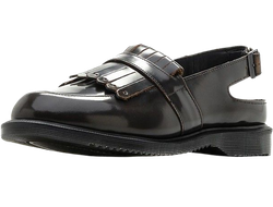 Босоножки Dr Martens черные с бантом