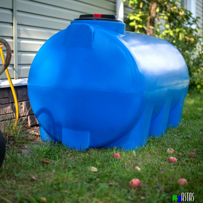 Емкость Экопром H 1000 л  черная