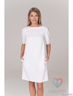 ПЛАТЬЕ медицинское Dr.Super "Helen" белое