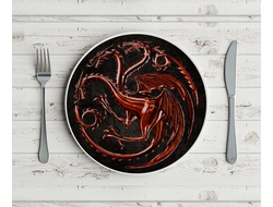 Тарелка Дом Дракона, House of the Dragon №9