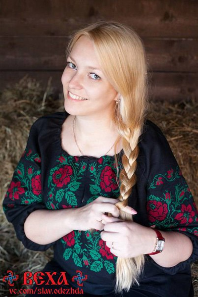 Рубашка женская "Розы".