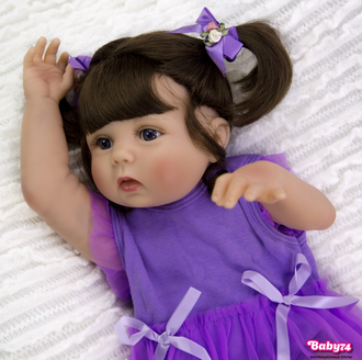 Кукла реборн — девочка  "Марьяна" 57 см