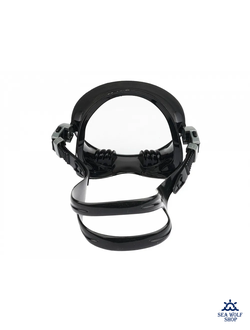 Маска для дайвинга Sargan "КЛАССИКА"  черный силикон