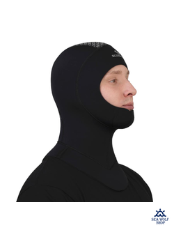 Шлем неопреновый 5мм Scorpena Sigma р.L