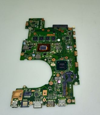 Неисправная материнская плата для ноутбука Asus X402CА MAIN BOARD Rev: 2.1  socket S1