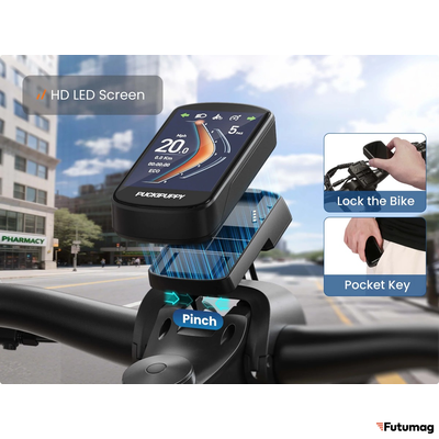 Электровелосипед PUCKIPUPPI BEAGLE оранжевый