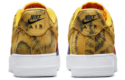 Nike air force sale 1 tie dye black