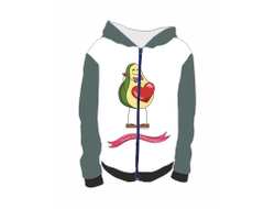 Толстовка 3D с полной запечаткой #6 на День влюблённых, 14 февраля