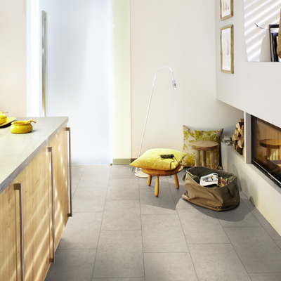 Виниловый пол Wineo 400 Stone Patience Concrete Pure MLD00139 (на HDF-плите)