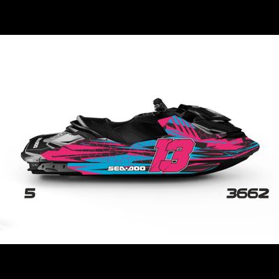Наклейки на Гидроцикл SeaDoo BRP RXT RXP 215 260 300 #3662