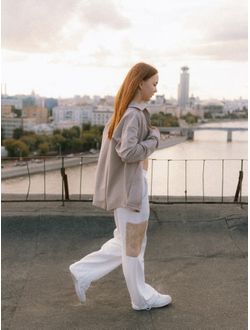 Рубашка плотная футер с люверсом