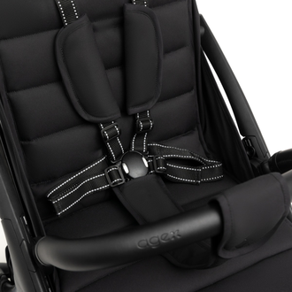 Коляска прогулочная Agex Mini LX Black (Черный)
