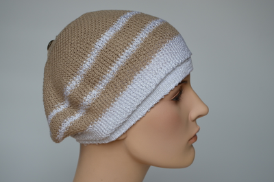 Итальянский хлопковый летний берет Визио