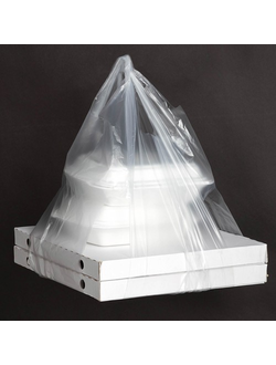 Пакет для пиццы/пирогов прозр., 32*24*60см (100 шт.), 14мкм