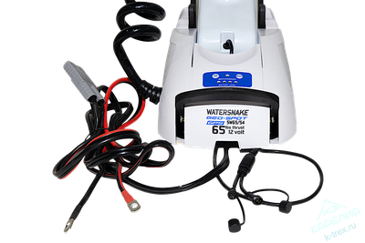 Подвесной электрический мотор якорь WaterSnake Geo-Spot 65 lbs/54" GPS 12V