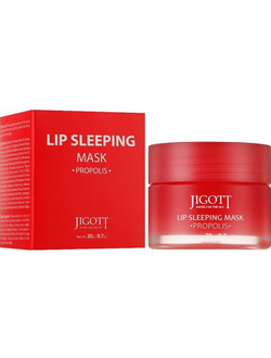 Jigott Lip Sleeping Mask Propolis Ночная маска для губ с прополисом