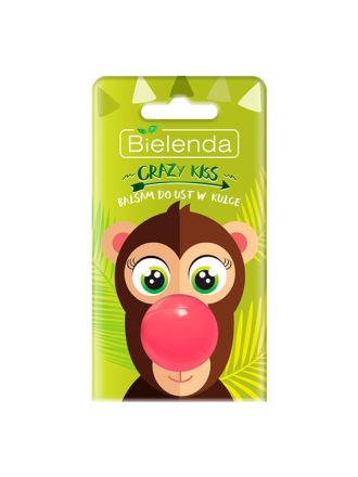 Бальзам для губ Обезъяна Bielenda Crazy Kiss Monkey