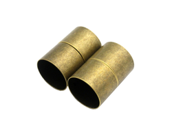 МАГНИТНАЯ ЗАСТЁЖКА "ЦИЛИНДР" -18мм - БРОНЗА