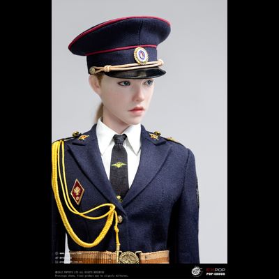 Сотрудница конной полиции МВД РФ - Коллекционная ФИГУРКА 1/6 Russian Police Force Female Mounted Police (EX055) - POPTOYS