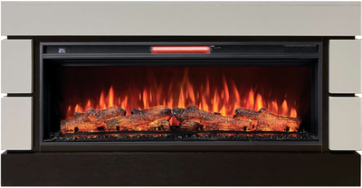 Линейный электрокамин Норман WT-B с очагом Joker 45