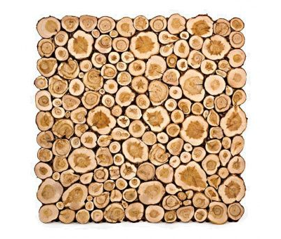 Панно из можжевельника на щите 1200х500 мм