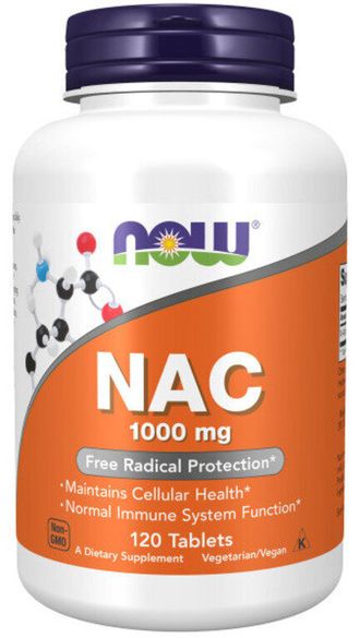 (NOW) NAC 1000 mg - (120 табл)