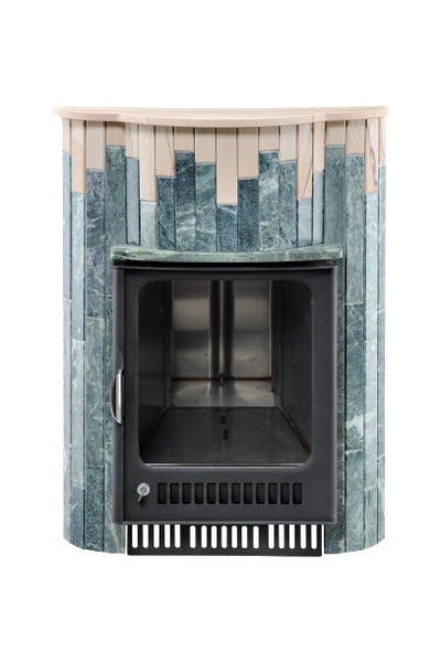 Портал для печи Малютка ПФ Змеевик + Окаменевшее дерево