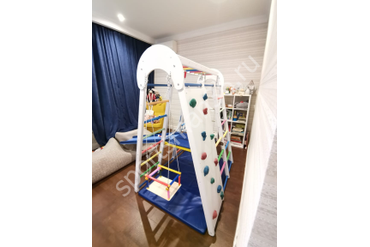 ДСК раннего развития PLASTEP СУПЕР ЧЕМПИОН 170 со скалодромом и площадкой