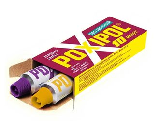 Эпоксидный клей (холодная сварка) Poxypol, цвет-прозрачный, объем-14 мл