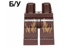 ! Б/У - Hips and Legs with Medium Nougat Fur Pattern SW Chewbacca, Dark Brown (970c00pb0281 / 6063675) - Б/У