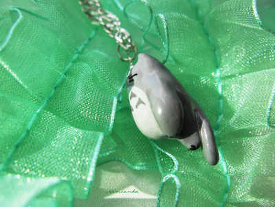 Тоторик. Кулон в виде Тоторо из мультфильма "Мой сосед Тоторо"