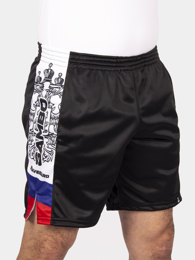 Шорты самбо BRAVEGARD ПАТРИОТ ЧЕРНЫЕ