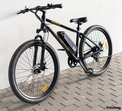 Электровелосипед Медведь Prime черный