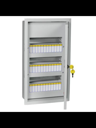 Встраиваемый металлический щит ЩРв-24з-1 (24 модуля) ИЭК