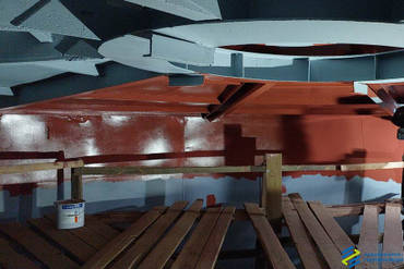 Антикоррозийная защита и гидроизоляция металлического резервуара