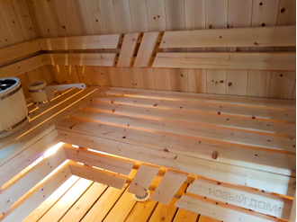 Каркасная баня 4х3 (С террасой)