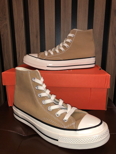 Кеды Converse Chuck высокие бежевые 168504c фото