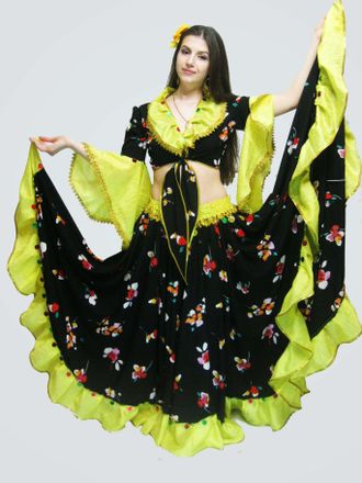 Цыганский национальный костюм р.46-48