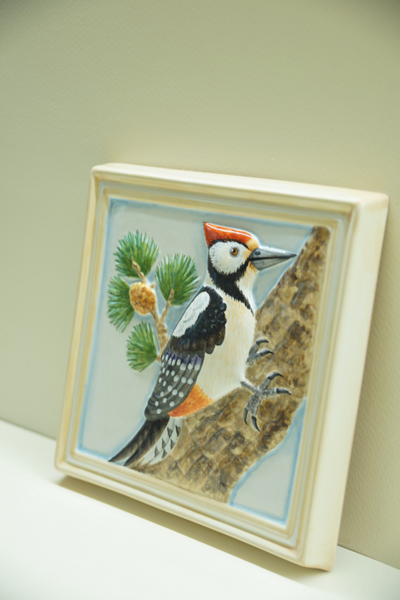 Дятел (панно)