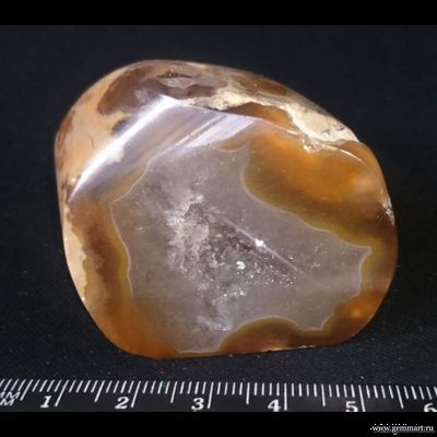 Агат - полированный спил