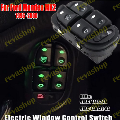 кнопки стеклоподъемника Ford Mondeo, Ford Mondeo MK2 запчасти, кнопки управления стеклами Ford, кноп