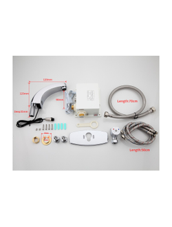 Смеситель сенсорный для раковины Frap F512-1 латунный