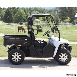 UTV GreenCamel Linhai LH50DU 84Ah (4kW AC, R12 литые) LUX Белый