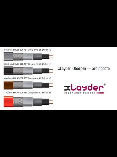 Экранированный саморегулируемый кабель xLayder