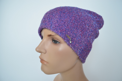 Шапка фуксия Италия Визио