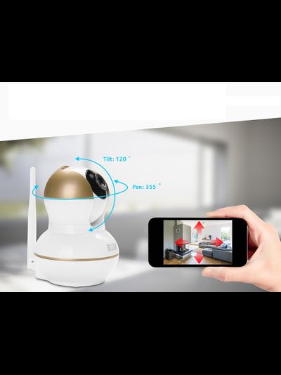 BW. Моторизированная видеокамера WiFi/LAN с DVR, HD (163Eye/Yoosee)