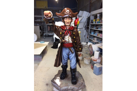 Объёмная фигура "Пират" для детского центра в г. Астрахань