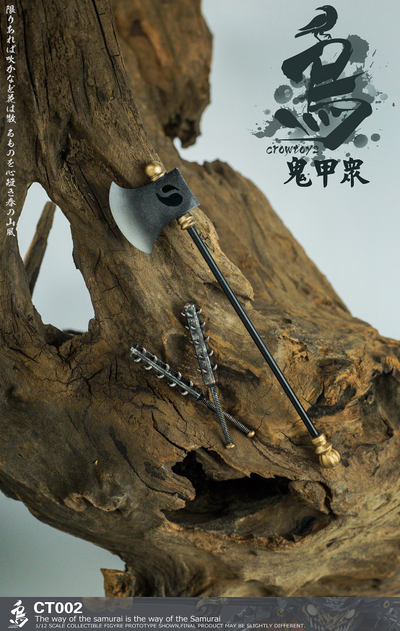 Жук-самурай с топором - Коллекционная ФИГУРКА 1/12 scale Samurai Beetle Brave Airo (CT002) - CROWTOYS